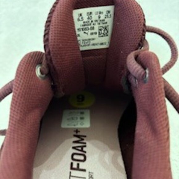 Puma Carson 2 New Core running shoes in maroon textile Size 9 - Picture 6 of 11